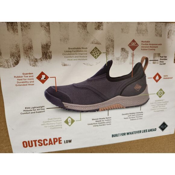 Muck Boot Men’s 11 Outscape Low Waterproof Bootie